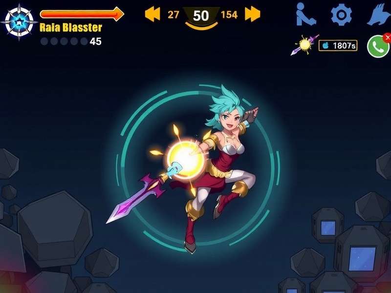 Raia Blaster Crusader gameplay screenshot