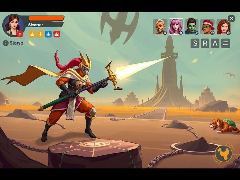 Raia Blaster Crusader character customization